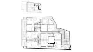 Apartment floor plan, 2 bedrooms in INTERCOSTA SUN BAY No. 3